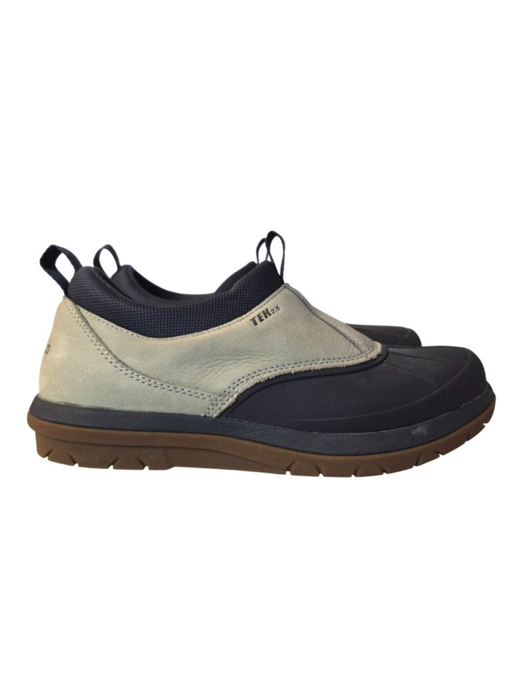 LL Bean Storm Chaser 5 Waterproof Slip On Duck Shoes Gray Womens 8.5